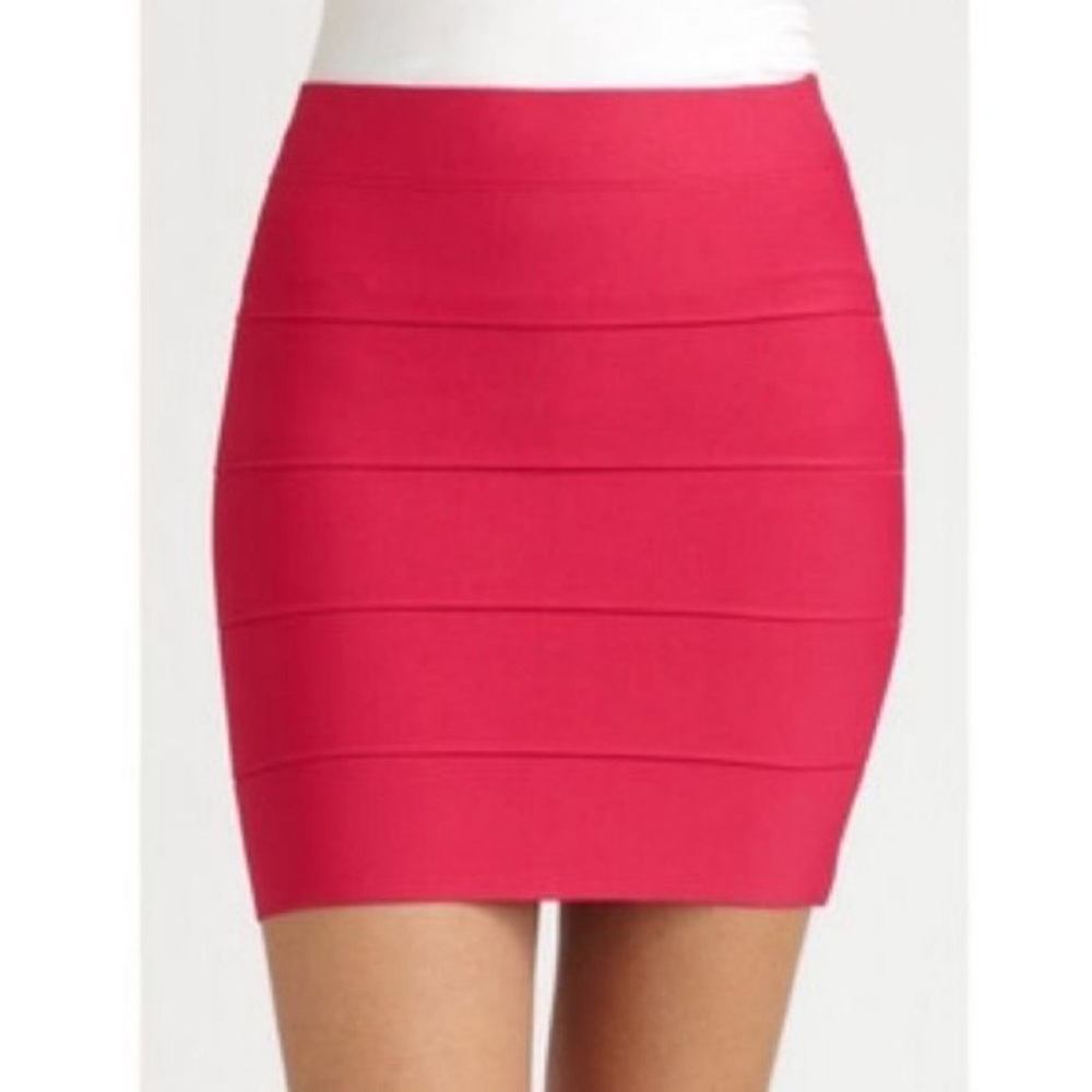BCMGMaxAzria bandage mini skirt (S)